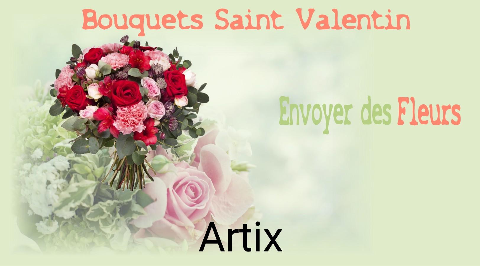 Roses de Saint-Valentin livrées à Artix